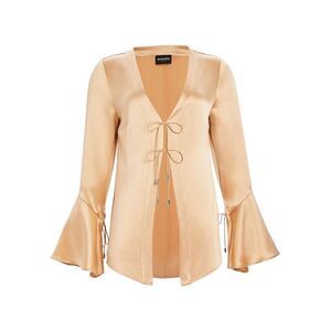 Retrofête Women Svea Blouse Sleeved Top Beige XS